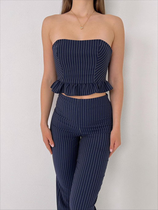 Yanet Crop Pantolon Takım 23Y000087