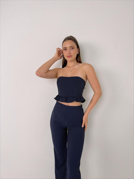 Yanet Crop Pantolon Takım 23Y000087