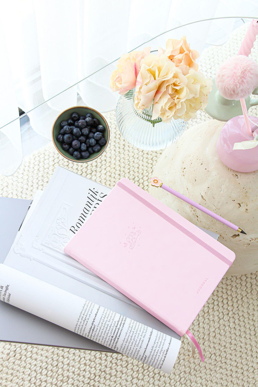 A5 Bullet Journal Noktalı Defter 140 gr. 80 Yaprak Cotton Candy