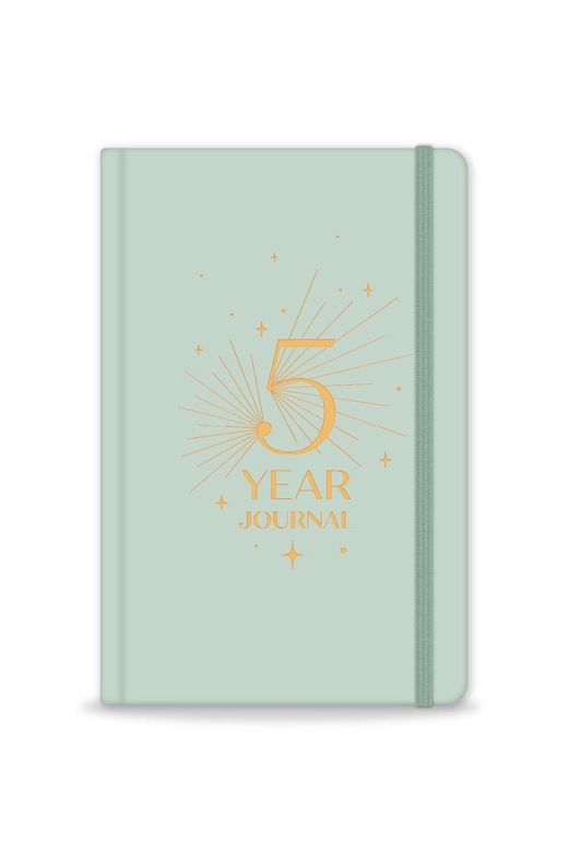 5 Yıllık Süresiz Günlük Ajanda 13x21 - Yeşil