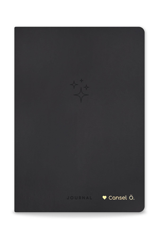 A5 Bullet Journal Noktalı Defter 140 gr. 80 Yaprak Deep Charcoal