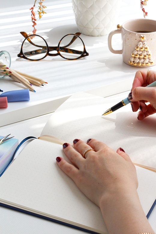 A5 Bullet Journal Noktalı Defter 140 gr. 80 Yaprak Forest