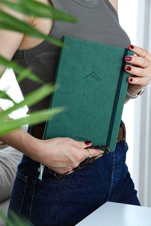 A5 Bullet Journal Noktalı Defter 140 gr. 80 Yaprak Forest