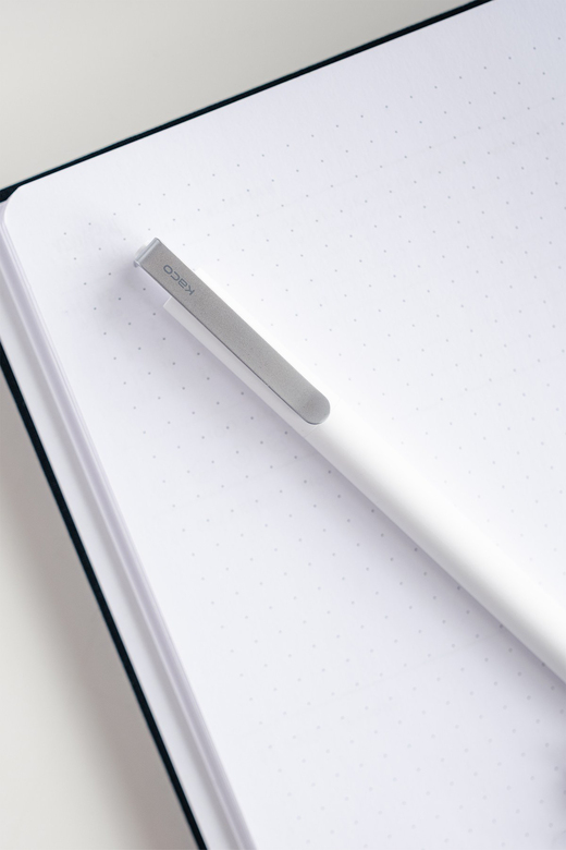 Kaco x Paperora Daily Beyaz Jel Kalem 0.5 mm (Tekli)