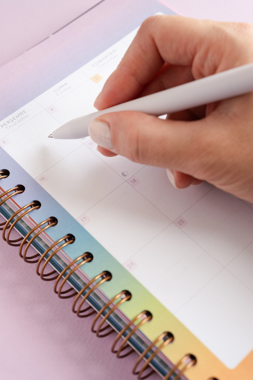 Kaco x Paperora FIRST Star 0.5 mm Jel Kalem Seti – 2 Adet Refill ile (Mor Gövde Siyah Mürekkep)