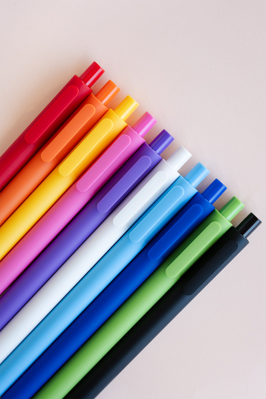 Kaco x Paperora Pure 0.5 mm Renkli Jel Kalem Seti (10 Renk)