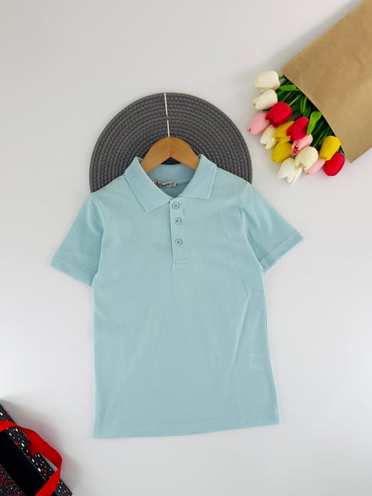 2385 Polo Yaka Unisex Çocuk Lacost-SU YEŞİLİ