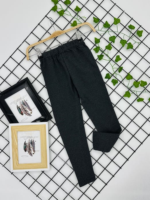 1111 Termal İçlik Penye Unisex Tayt-FÜME