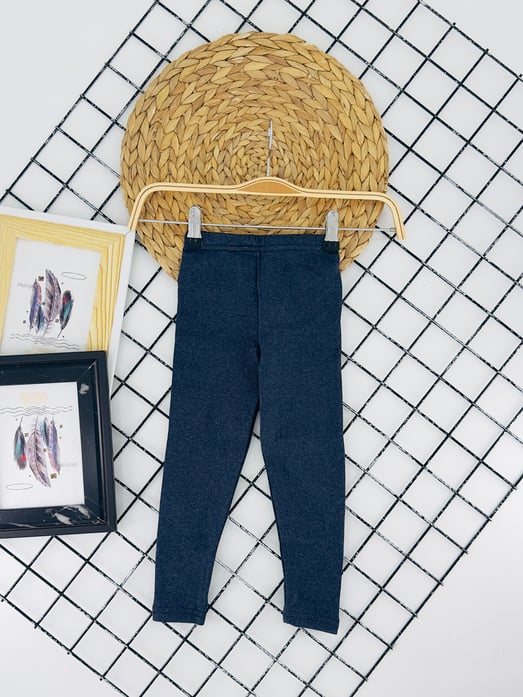 401-2 Ribanalı Şardonlu Unisex Termal Tayt-ANTRASİT