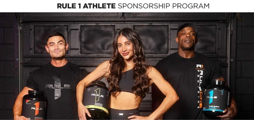 Rule 1 R1 Whey Blend Kullanan Sporcu Antrenman