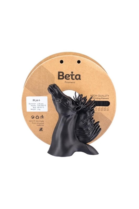 Beta PLA+ Black Filament