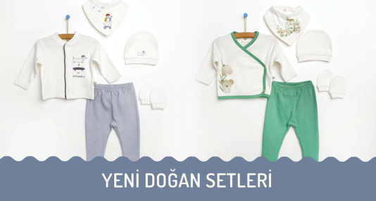 Yeni Doğan Setleri Modelleri - Miniropa Yeni Doğan Hastane Çıkışı