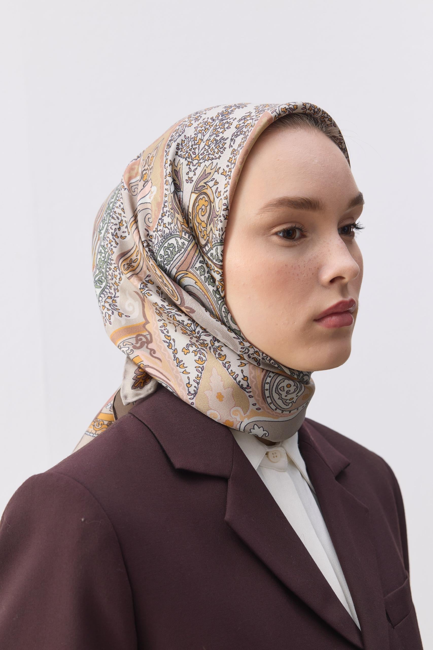 Beige Silk