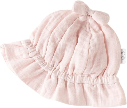 Andywawa Kız Bebek Lovely Day Müslin Şapka Pembe AC26623