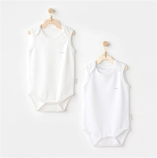 Andywawwa Bebek Basic 2'li Body Set Beyaz AC26772