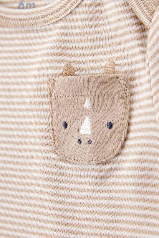Carters Bebek Layette 5li Kısa Kollu Zıbın Set Renkli 1T217810