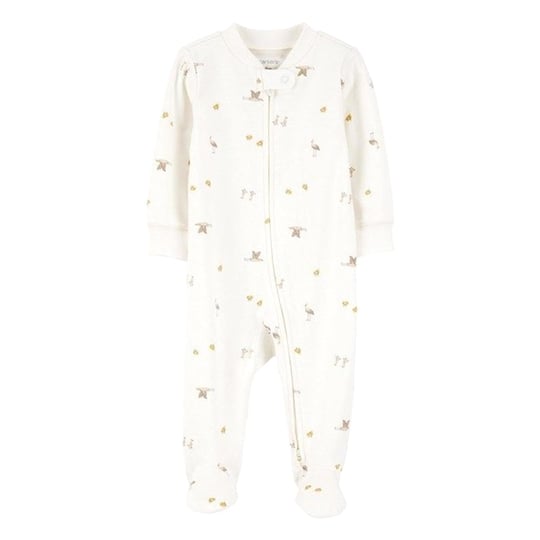 Carter's Bebek Patikli Uyku Tulumu Krem 1S949110