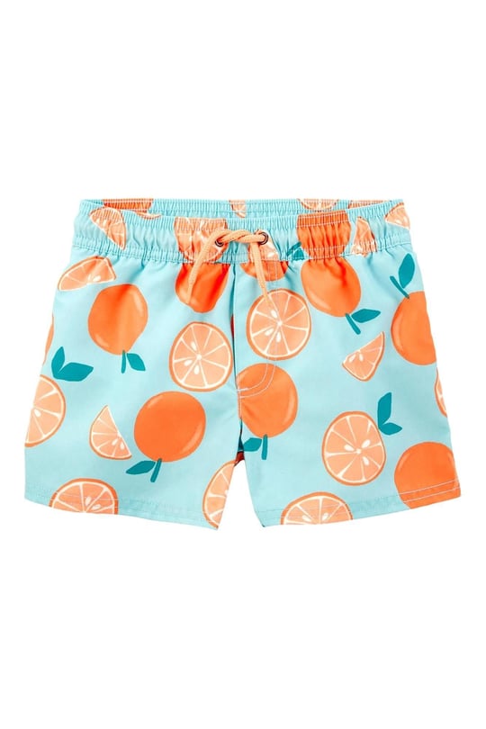Carters Erkek Bebek Güneş Koruyucu 2li Mayo Takım Turuncu 1S606810