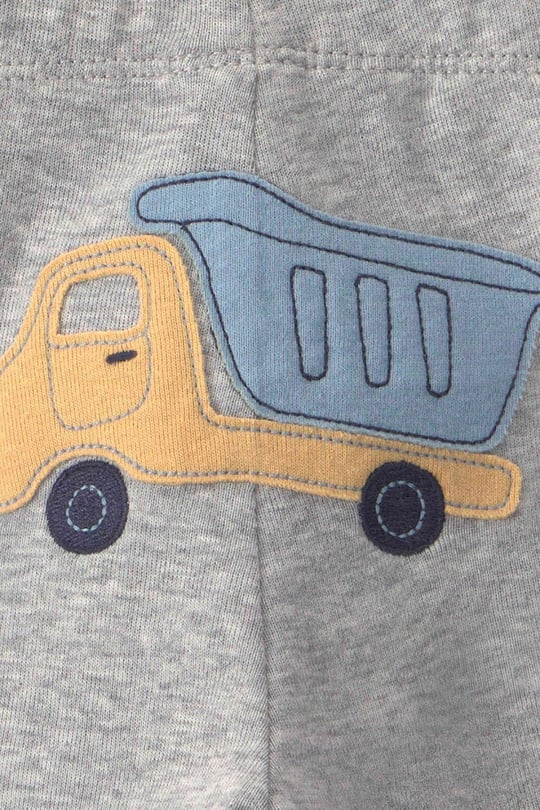 Carters Erkek Bebek Layette 3lü Zıbın Alt Takım Sarı 1V420010