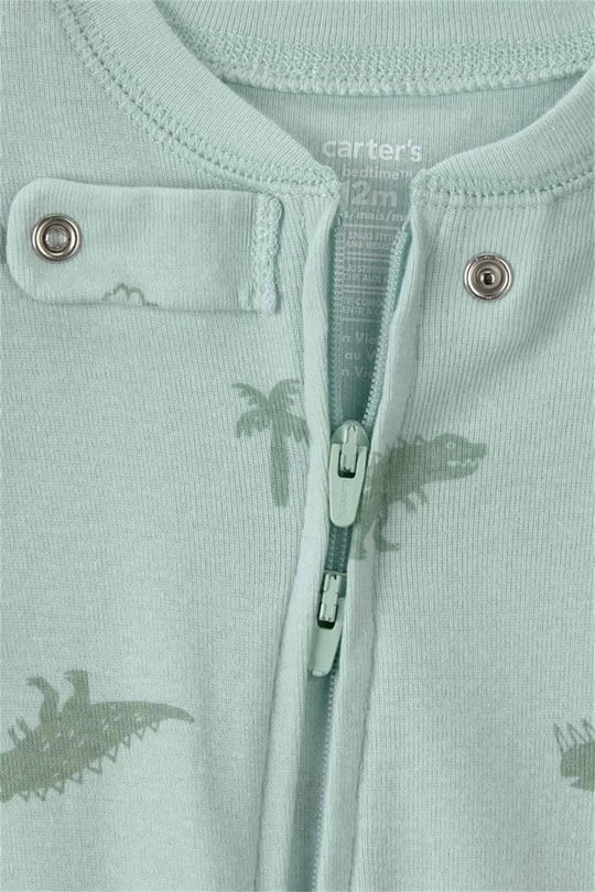 Carters Erkek Bebek Patikli Uyku Tulumu Yeşil 1U624110