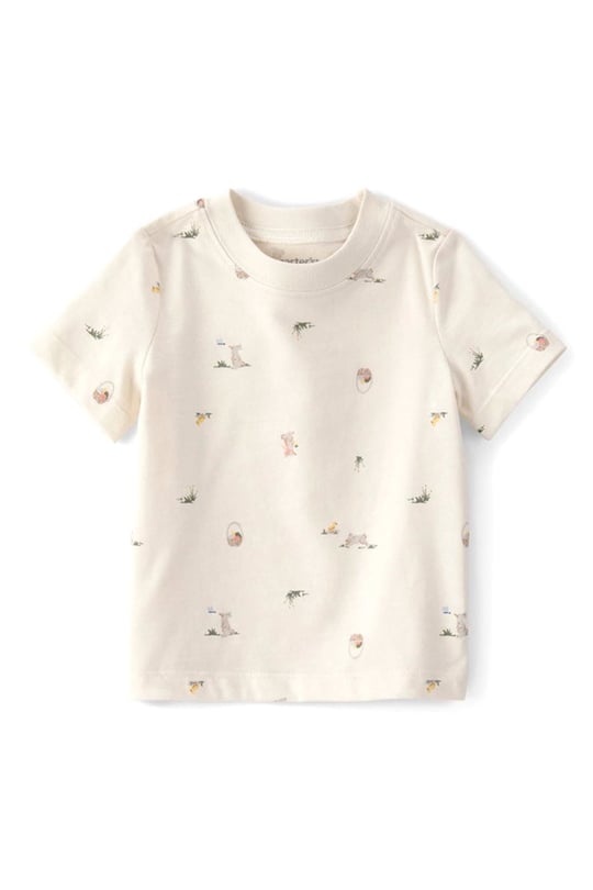 Carters Erkek Bebek Salopet Tişört Takım Mavi 1U606410