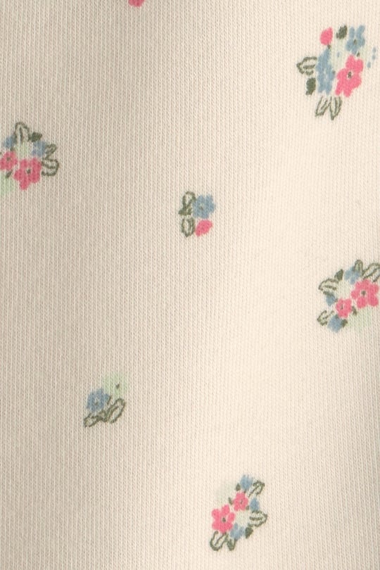 Carters Kız Bebek 3lü Kapüşonlu Ceket Alt Takım Krem 1W419910