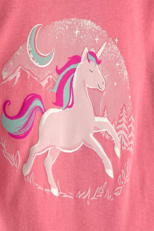 Carters Kız Bebek 4lü Baskılı Pijama Takımı Pembe 1W132610