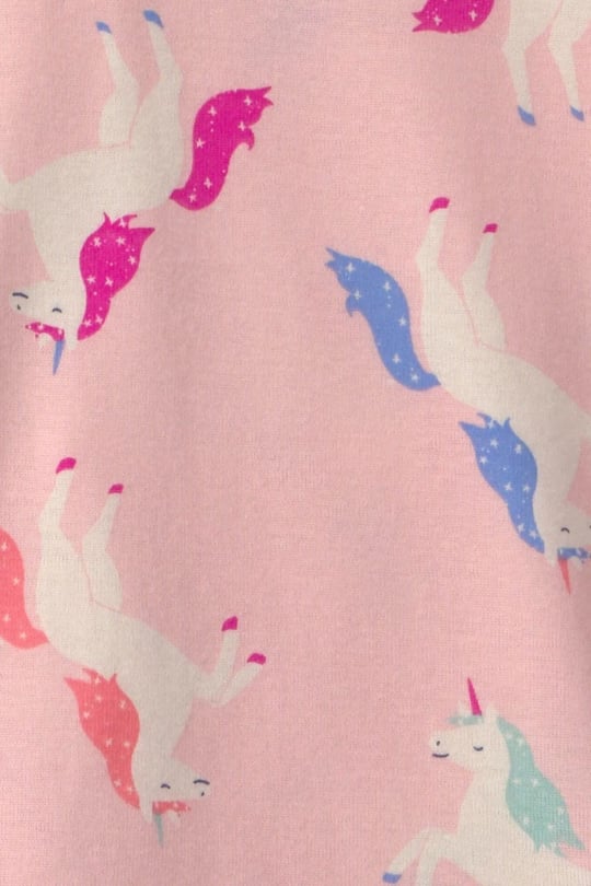 Carters Kız Bebek 4lü Baskılı Pijama Takımı Pembe 1W132610
