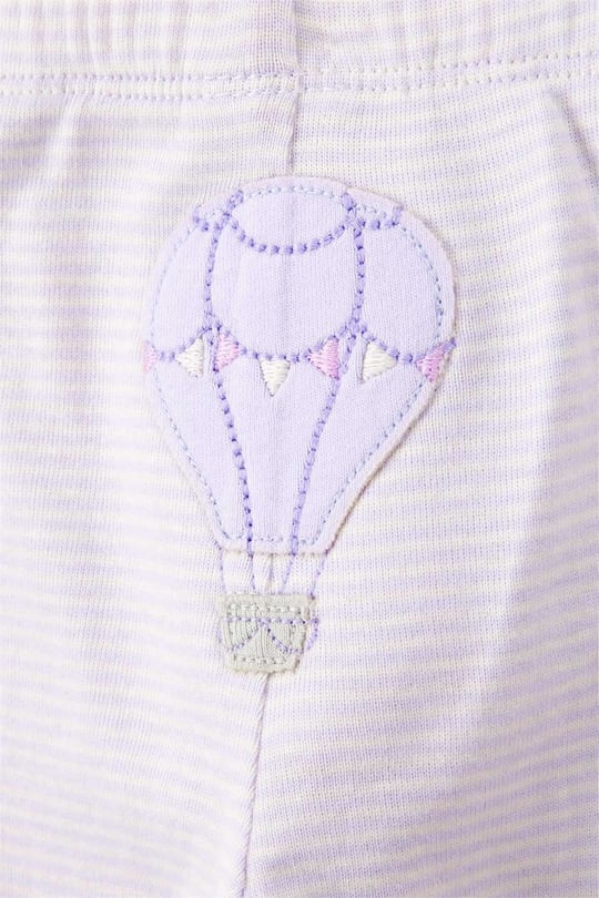 Carters Kız Bebek Baskılı 3lü Takım Lila 1T006410