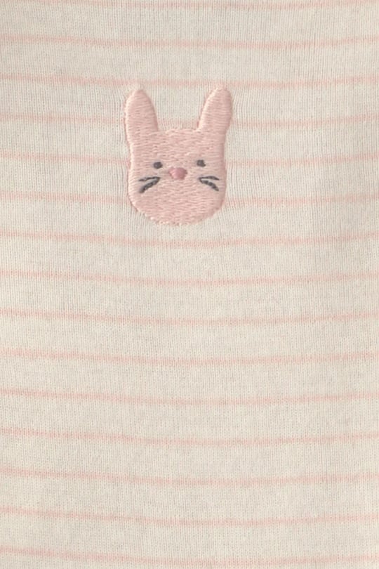 Carters Kız Bebek Layette 3lü Kapüşonlu Ceket Alt Takım Somon 1V418910