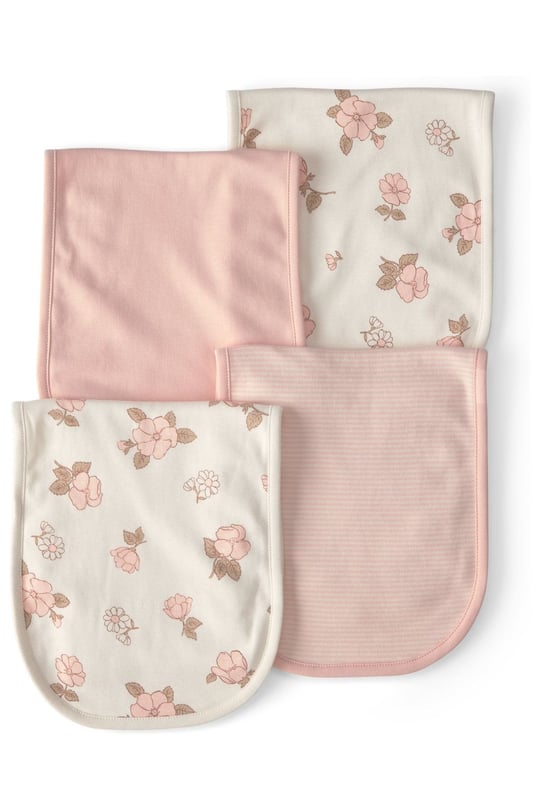 Carters Kız Bebek Layette 4lü Omuz Bezi Pudra 1V391610