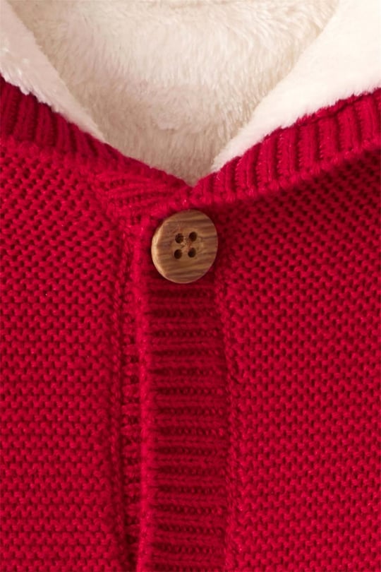 Carters Kız Bebek Örgü Hırka Kırmızı 1T900510