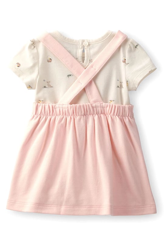 Carters Kız Bebek Salopet Elbise Body Takım Pembe 1U616810