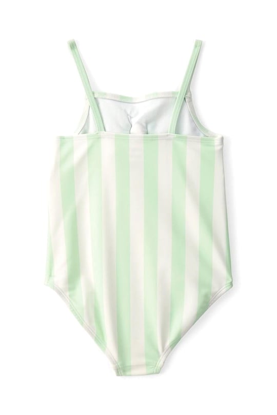 Carters Küçük Kız Çocuk Çizgili Mayo Yeşil 2U580510