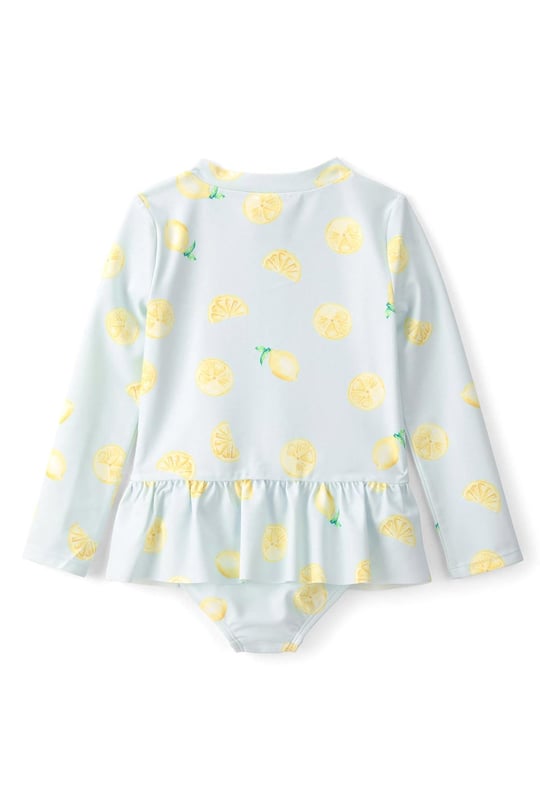 Carters Küçük Kız Çocuk Güneş Koruyucu Uzun Kollu Mayo Mavi 2U581610