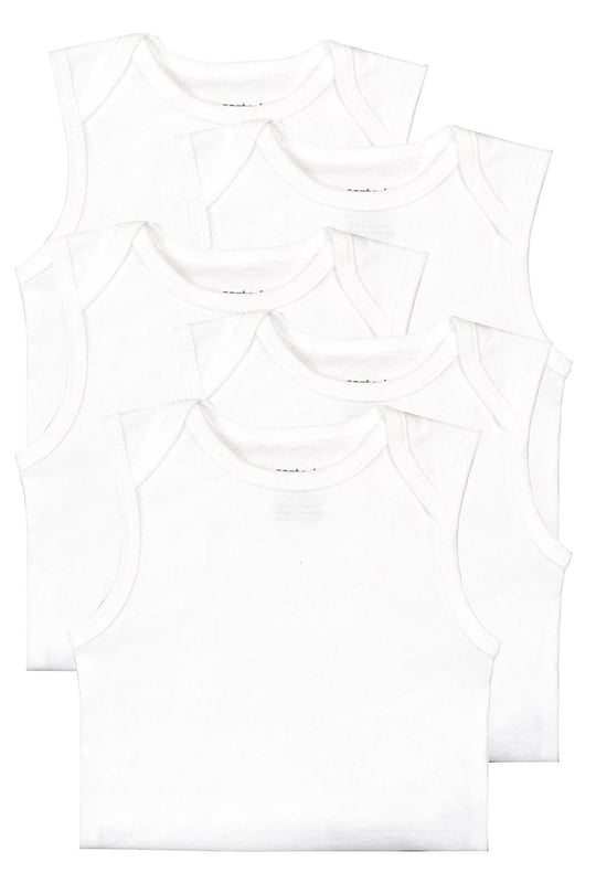 Carters Layette Bebek Kolsuz 5li Body Set Beyaz 1L930410
