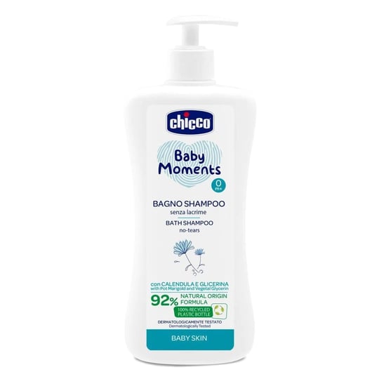 Chicco Baby Moments Doğal Saç Ve Vücut Şampuanı 500 Ml 10591
