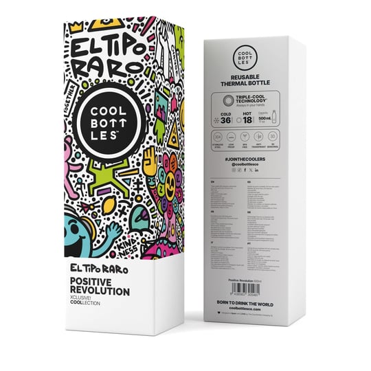 Cool Bottles The Bolttle Positive Revolution Termos Matara 500 ML