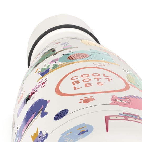 Cool Bottles The Kids Bottle Kitty Club Pipetli Termos Suluk 260 ML