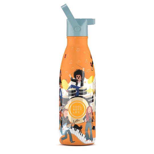 Cool Bottles The Kids Bottle Music Beat Pipetli Termos Suluk 350 ML