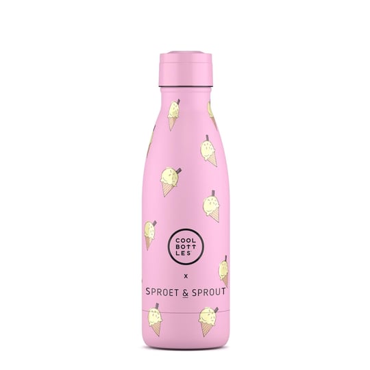 Cool Bottles The Kids Bottle Pink Scoop Pipetli Termos Suluk 350 ML
