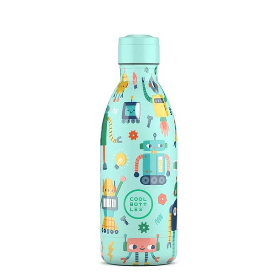 Cool Bottles The Kids Bottle Rolling Skaters Pipetli Termos Suluk 500 ML