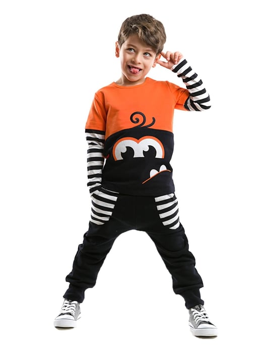 Denokids Erkek Çocuk Gırgır Eşofman Takımı Cff-18S1-161