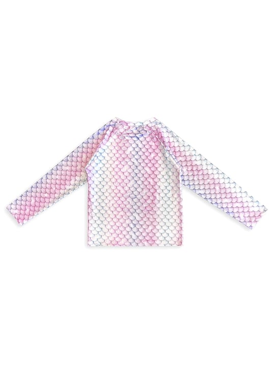 Denokids Kız Çocuk UV Korumalı Deniz Kızı Mayo Tişört CFF-26Y1-119
