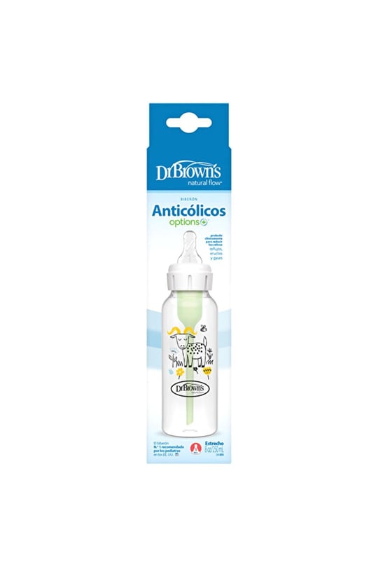 Dr. Brown’s Keçi Desenli Antikolik Options Dar Ağız PP Biberon 250ml 81107