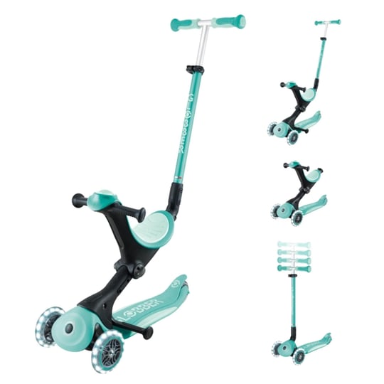 Globber Go Up Deluxe Işıklı Scooter Mint Yeşili 646-706