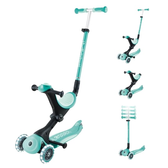 Globber Go Up Deluxe Işıklı Scooter Mint Yeşili 646-706