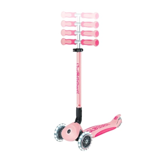 Globber Go Up Deluxe Işıklı Scooter Pastel Pembe 646-710