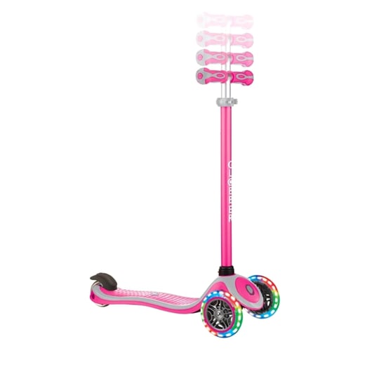 Globber Primo Plus Işıklı Scooter Pembe 442-110