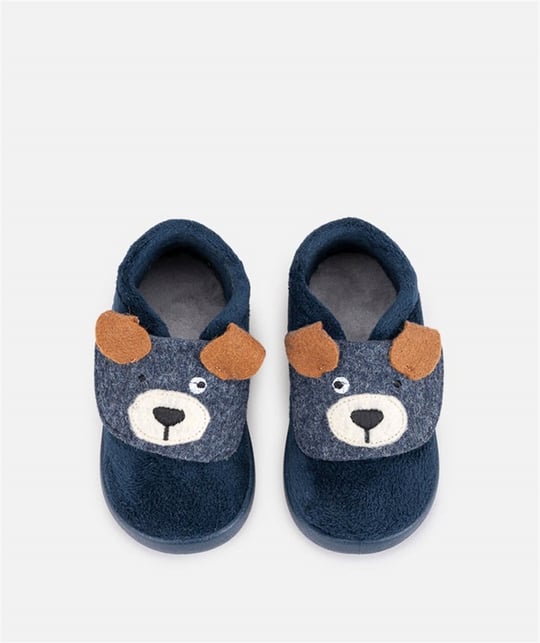 İgor Çocuk Homie Guau Ev Ayakkabısı Navy W10326-003